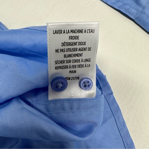 Robert Graham Blue Men's Shirt size XL NWT buttons down - Picture 8 of 9